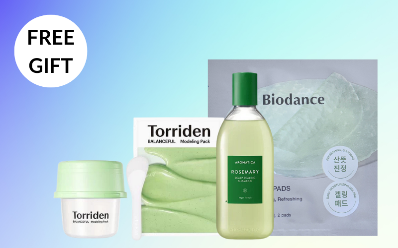 FREE K-Beauty Hair or Skin Kit (With $150+ Spend)