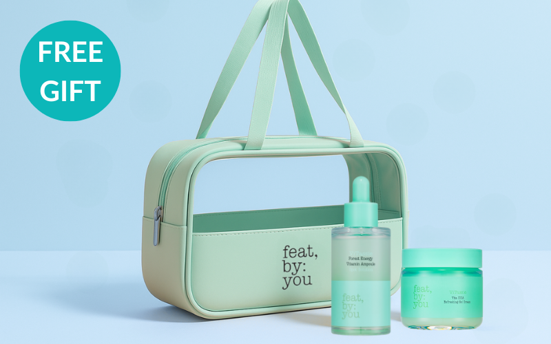 Enjoy a FREE Limited Edition Feat By You Pouch