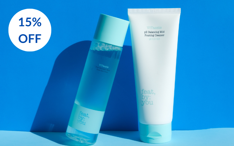 15% OFF FEAT BY YOU Skincare