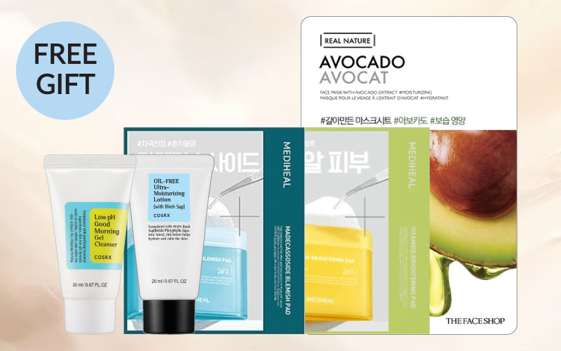FREE Lock-In Moisture Skincare Kit | BONIIK Best Korean Beauty Skincare Makeup Store in Australia