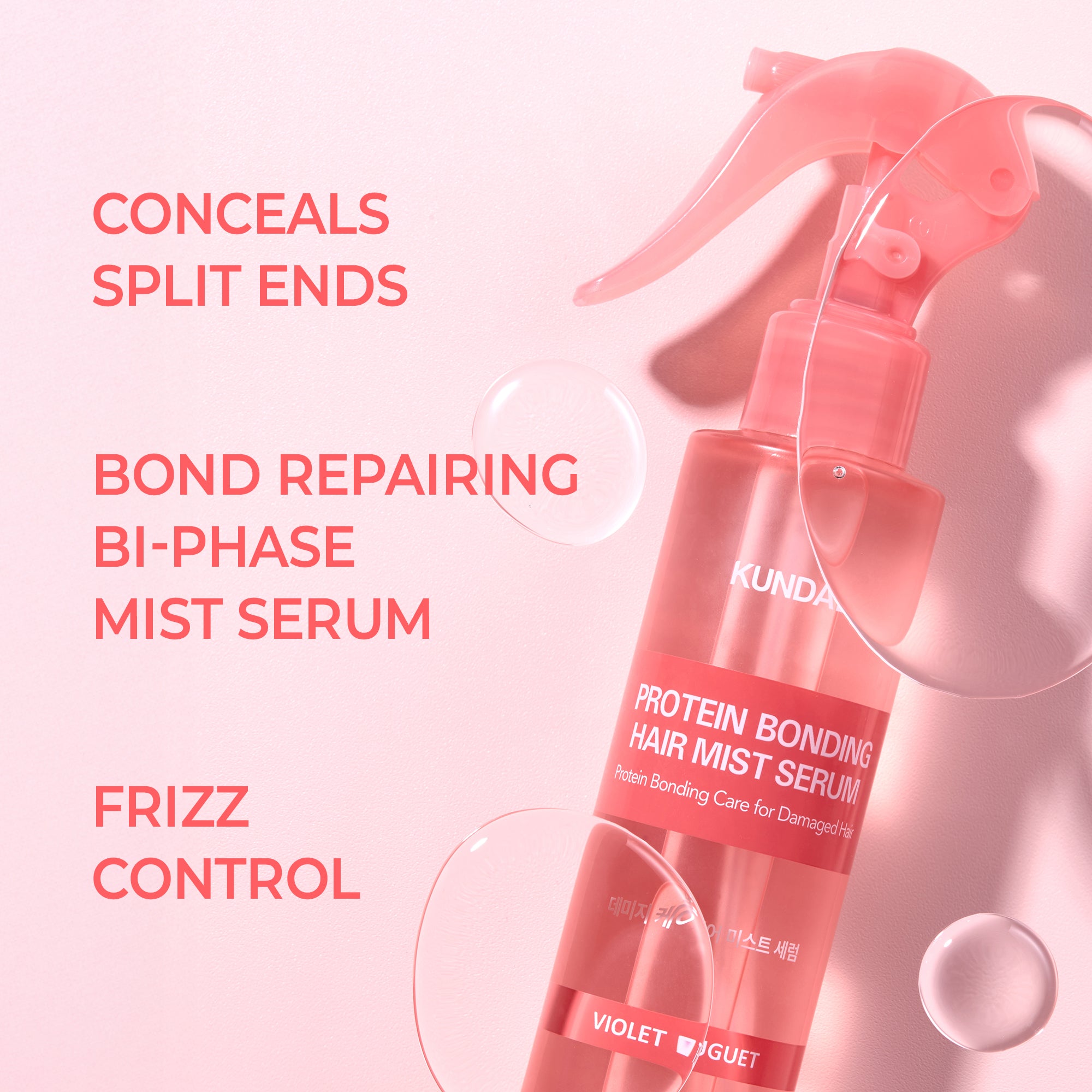 Protein Bonding Hair Mist Serum - Violet Muguet