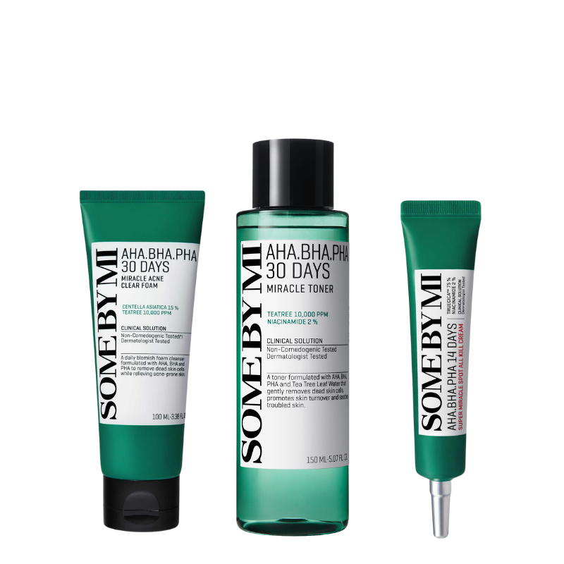 AHA BHA PHA Miracle Skincare Set