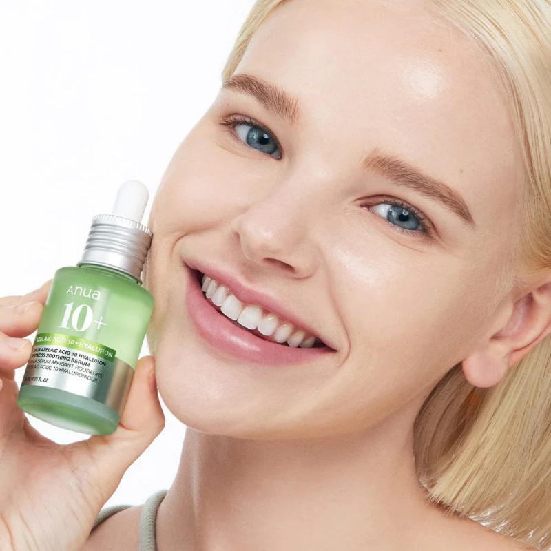 ANUAAzelaicAcid10HyaluronRednessSoothingSerum | BONIIK Best Korean Beauty Skincare Makeup Store in Australia