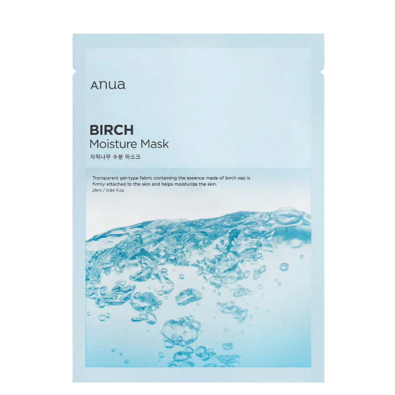 ANUA BIRCH MOISTURE SHEET MASK 25ML | BONIIK Best Korean Beauty Skincare Makeup Store in Australia