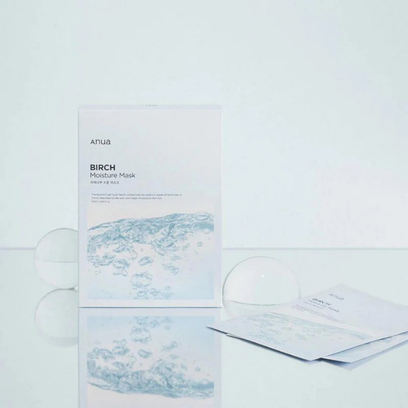 ANUA BIRCH MOISTURE SHEET MASK 25ML | BONIIK Best Korean Beauty Skincare Makeup Store in Australia