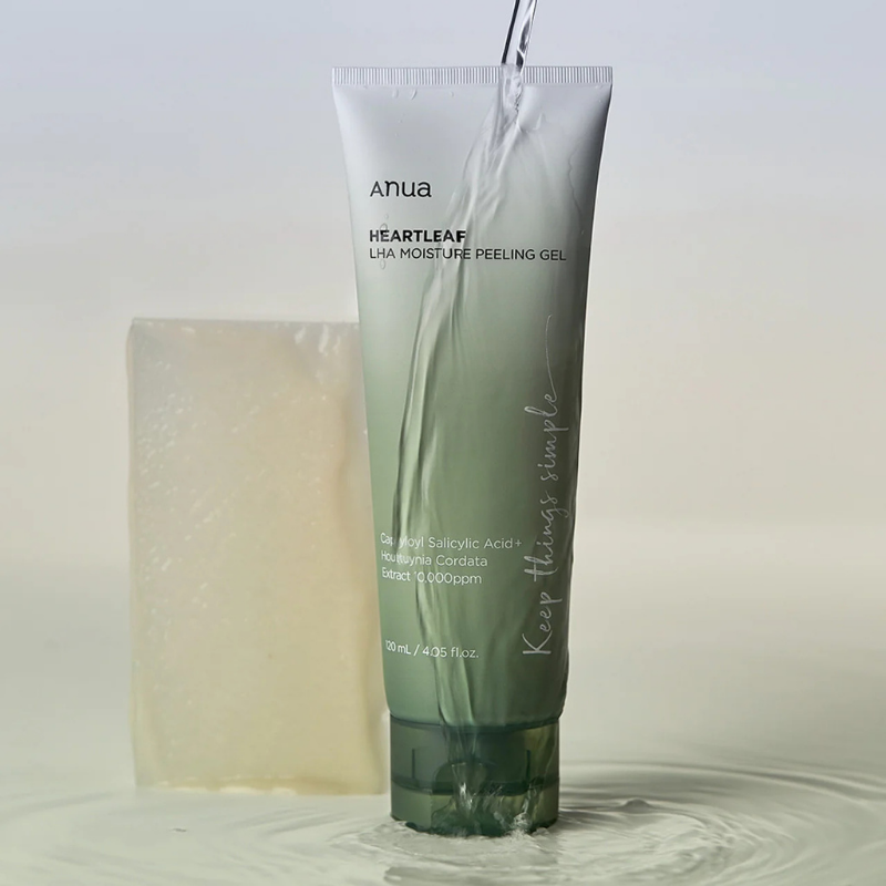 ANUA HEARTLEAF LHA MOISTURE PEELING GEL | BONIIK Best Korean Beauty Skincare Makeup Store in Australia