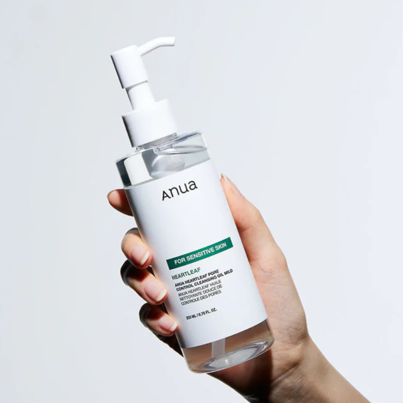 ANUA HEARTLEAF PORE CONTROL CLEANSING OIL MILD | BONIIK Best Korean Beauty Skincare Makeup Store in Australia