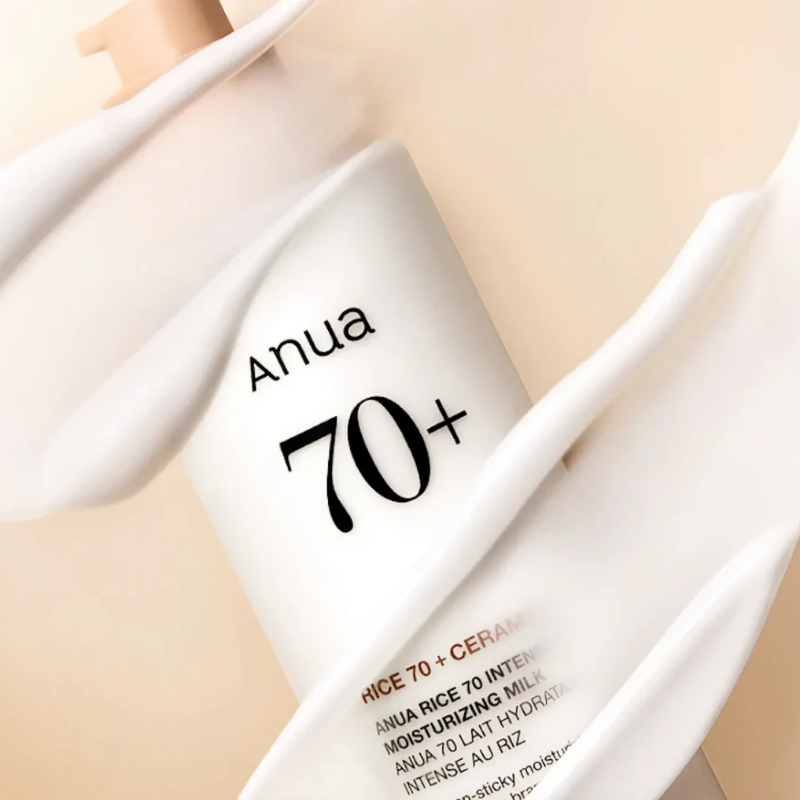 ANUA RICE 70 INTENSIVE MOISTURIZING MILK | BONIIK Best Korean Beauty Skincare Makeup Store in Australia