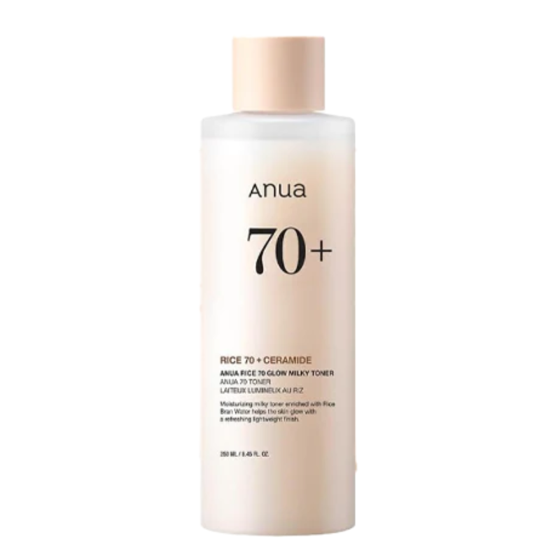 ANUA Rice 70 Glow Milky Toner | BONIIK Best Korean Beauty Skincare Makeup Store in Australia