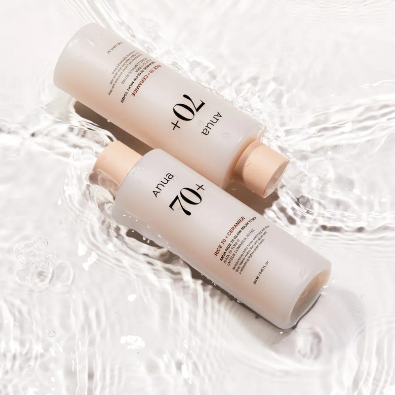 ANUA Rice 70 Glow Milky Toner | BONIIK Best Korean Beauty Skincare Makeup Store in Australia