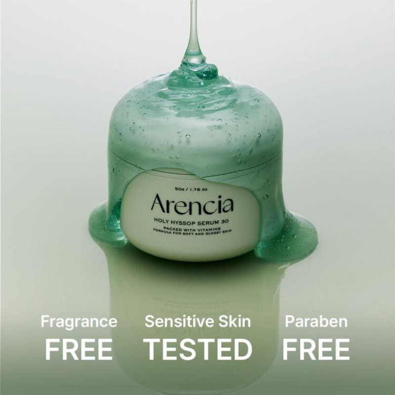 ARENCIA Holy Hyssop Serum 30 | BONIIK Best Korean Beauty Skincare Makeup Store in Australia