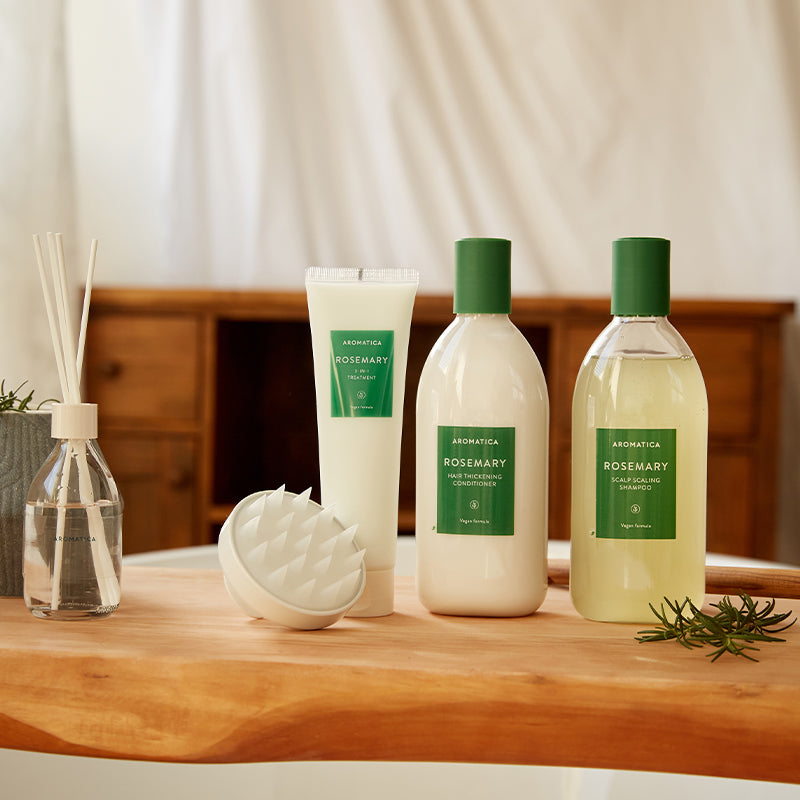 AROMATICA Rosemary Hair Thickening Conditioner | BONIIK Korean Beauty Australia