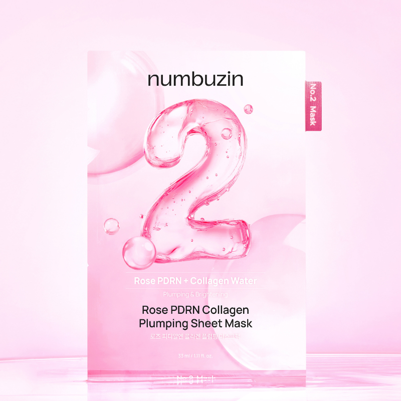 No.2 Rose Pdrn Collagen Plumping Sheet Mask