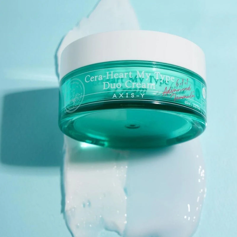 AXIS-Y Cera Heart My Type Duo Cream Texture | BONIIK Best Korean Beauty Skincare Makeup Store in Australia