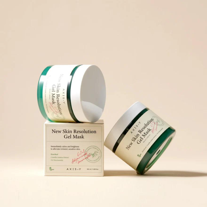 AXIS-Y New Skin Resolution Gel Mask | BONIIK Best Korean Beauty Skincare Makeup Store in Australia