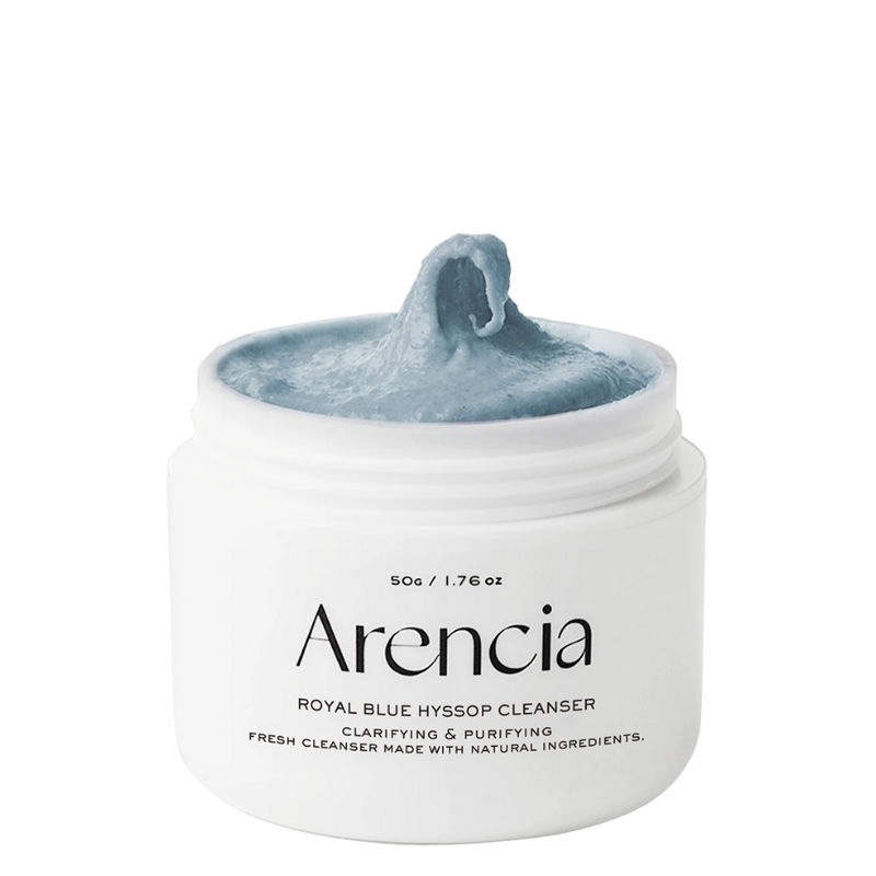 ARENCIA Fresh Royal Blue Hyssop Cleanser | BONIIK Best Korean Beauty Skincare Makeup Store in Australia