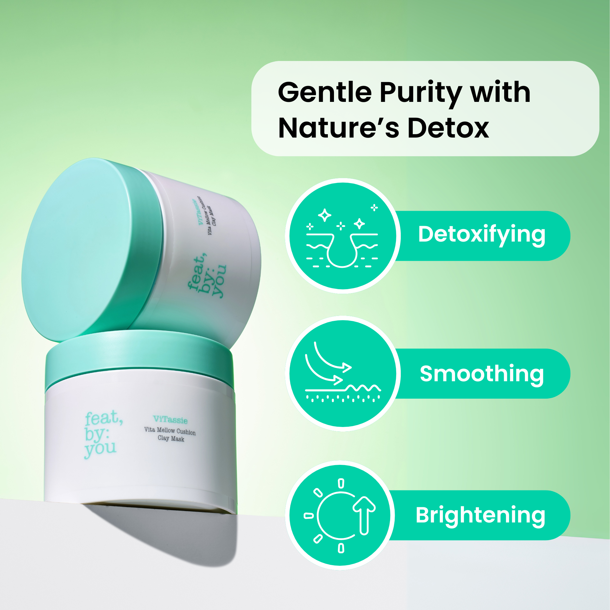 ViTassie Vita Mellow Cushion Clay Mask
