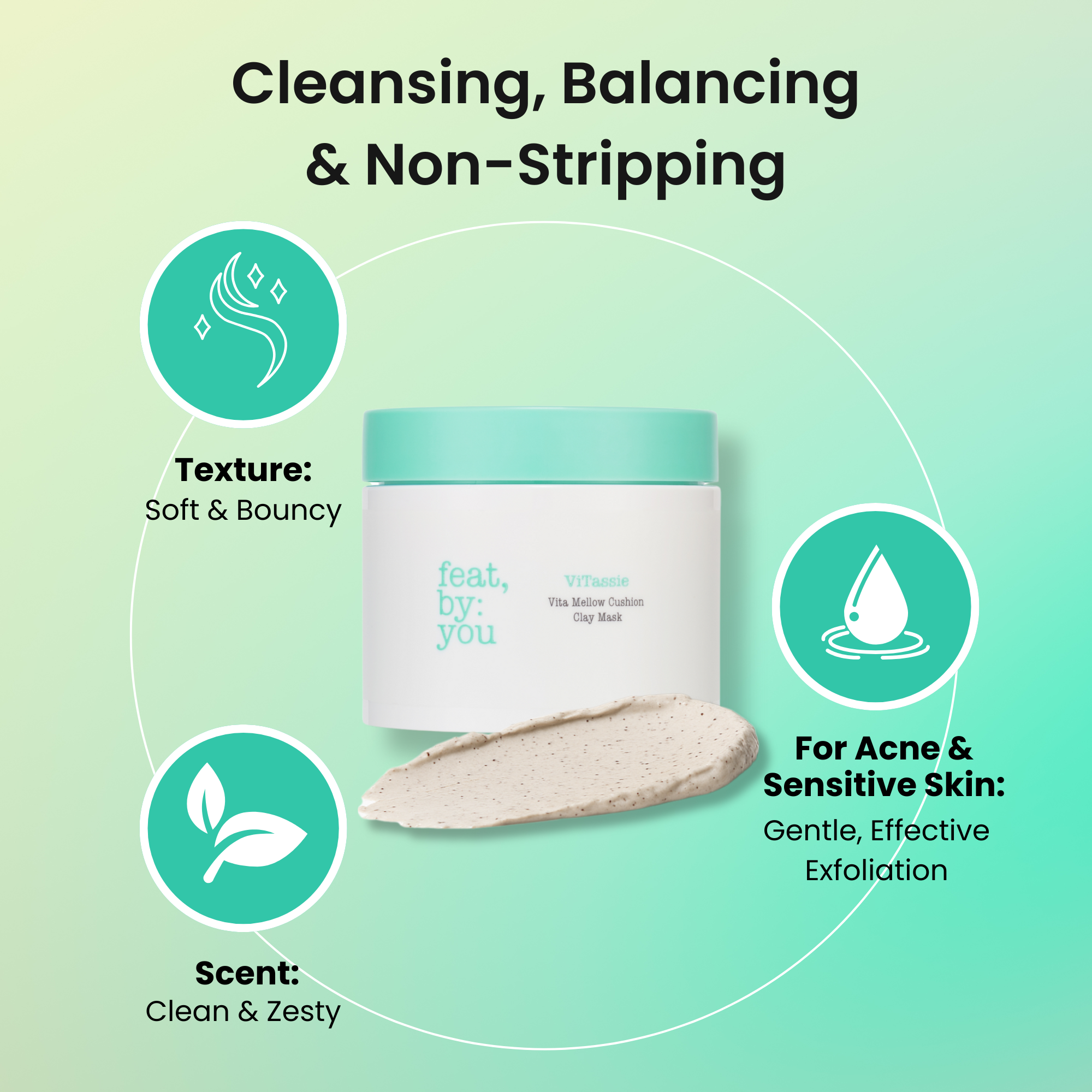 ViTassie Vita Mellow Cushion Clay Mask