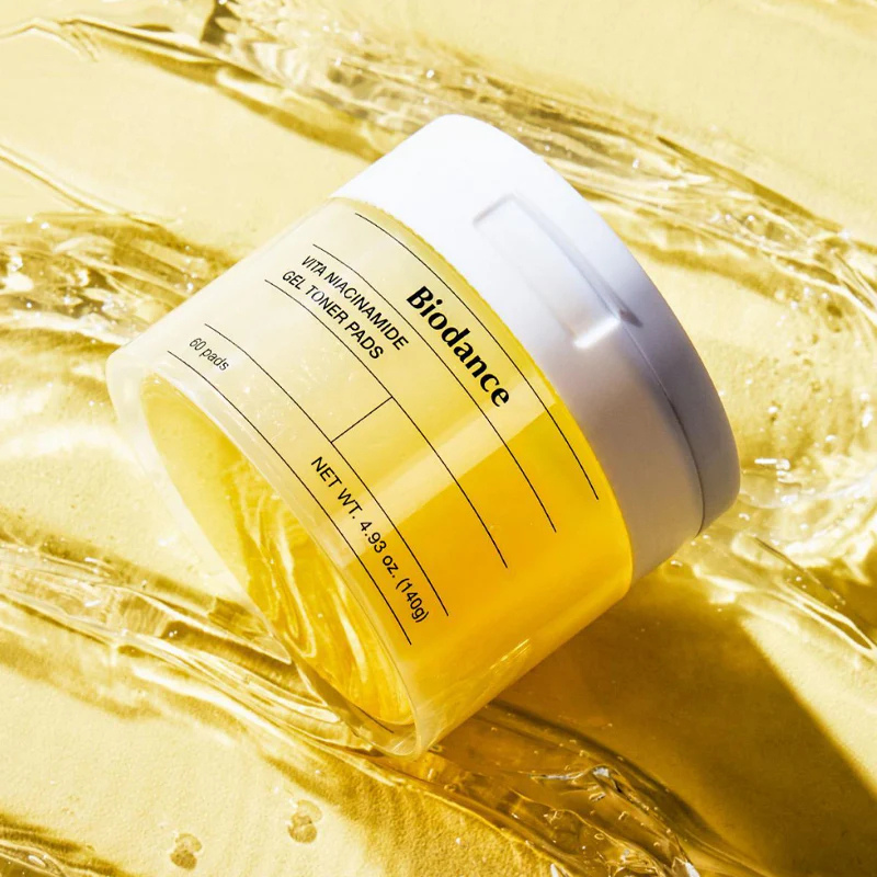 BIODANCE Vita Niacinamide Gel Toner Pads | BONIIK Best Korean Beauty Skincare Makeup Store in Australia