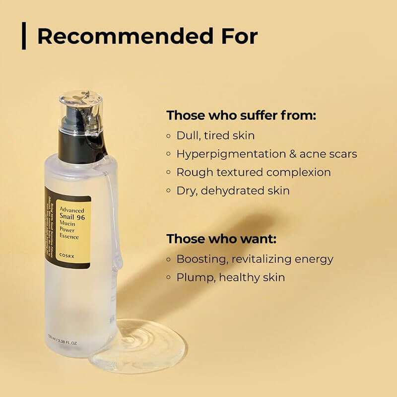 COSRX Advanced Snail 96 Mucin Power Essence Snail Mucin | BONIIK Best Korean Skincare