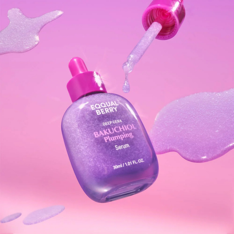 EQQUALBERRY Bakuchiol Plumping Serum | BONIIK Best Korean Beauty Skincare Makeup Store in Australia