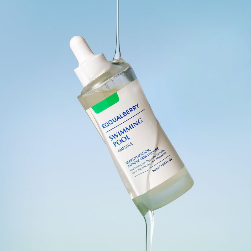 EQQUALBERRY Swimming Pool Ampoule | BONIIK Best Korean Beauty Skincare Makeup Store in Australia