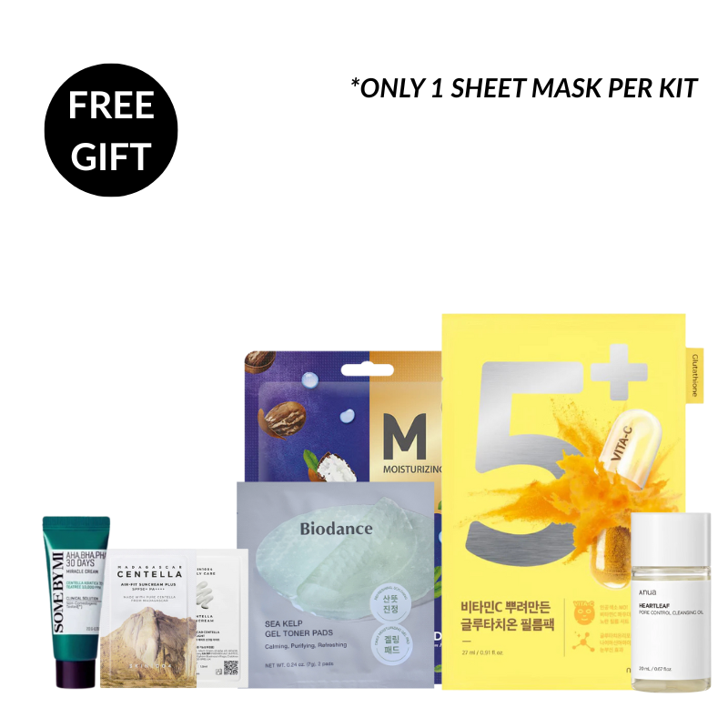 FREE K-Beauty Calming and Clarifying Kit