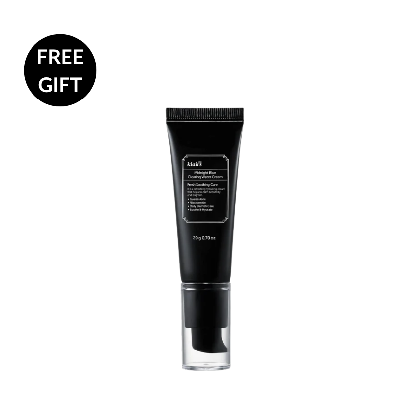 FREE Klairs Midnight Blue Clearing Water Cream (With $80+ spend)