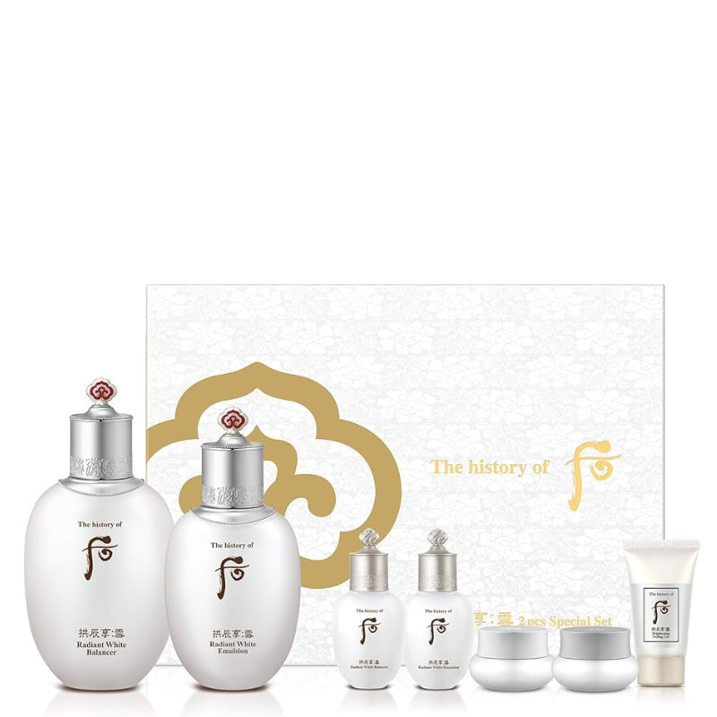 [The History of Whoo] Gongjinhyang Seol Radiant White Moisture Cushion Foundation 13g x 2ea main image 0