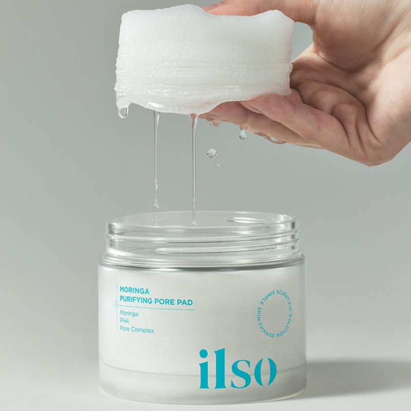 ILSO Moringa Purifying Pore Pad | BONIIK Best Korean Beauty Skincare Makeup Store in Australia