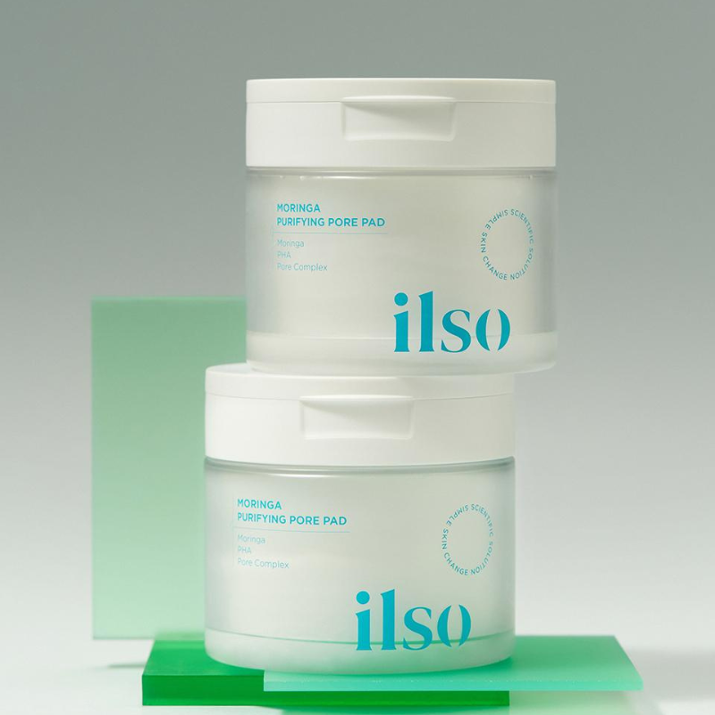 ILSO Moringa Purifying Pore Pad | BONIIK Best Korean Beauty Skincare Makeup Store in Australia