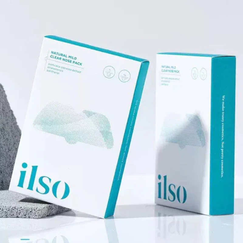 ILSO Natural Mild Clear Nose Patch Box | BONIIK Best Korean Beauty Skincare Makeup Store in Australia