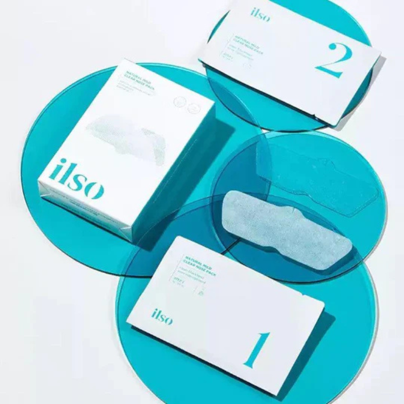 ILSO Natural Mild Clear Nose Patch Box | BONIIK Best Korean Beauty Skincare Makeup Store in Australia