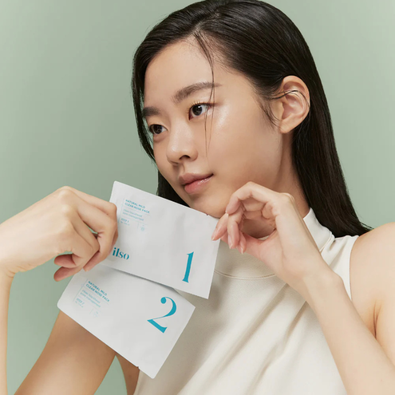 ILSO Natural Mild Clear Nose Patch Box | BONIIK Best Korean Beauty Skincare Makeup Store in Australia