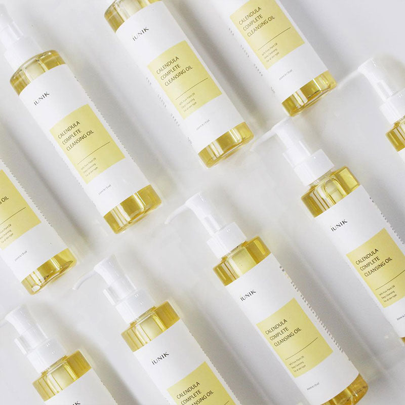 IUNIK Calendula Complete Cleansing Oil | Cleanser | BONIIK Best Korean Skincare