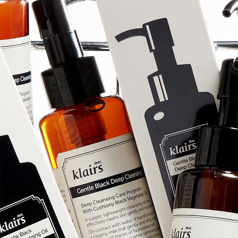 KLAIRS Gentle Black Deep Cleansing Oil | BONIIK Best Korean Skincare