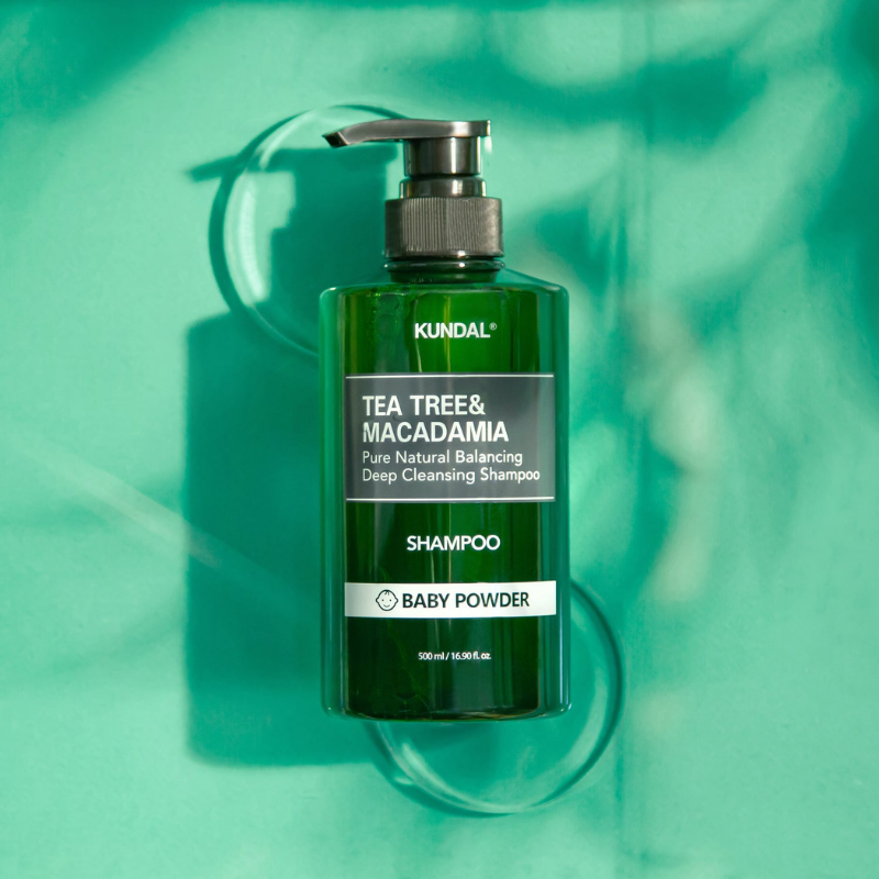 KUNDAL TEATREE MACADAMIA DEEP CLEANSING SHAMPOO | BONIIK Best Korean Beauty Skincare Makeup Store in Australia