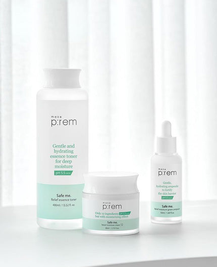 MAKE P:REM Safe Me. Relief Essence Toner | Toner | BONIIK | Best Korean Beauty Skincare Makeup in Australia