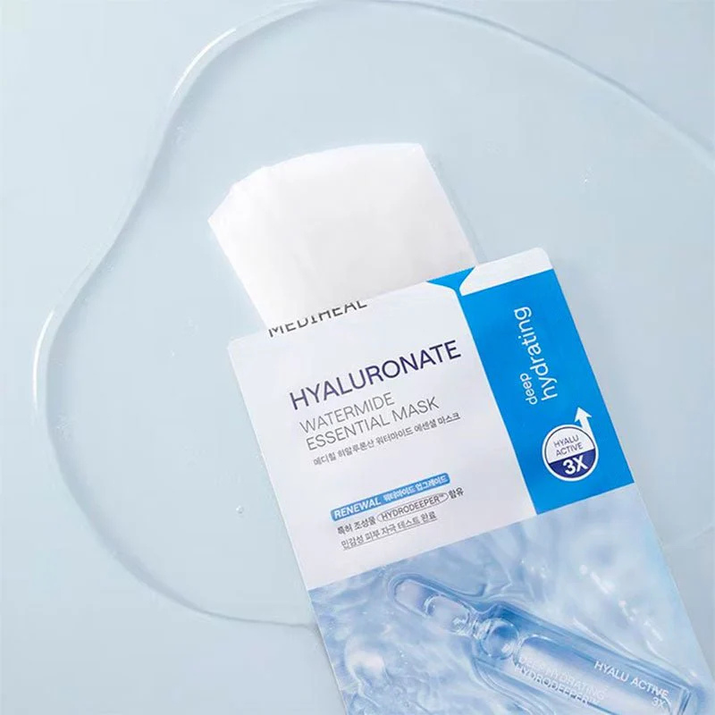 MEDIHEAL Hyaluronate Watermide Essential Mask | BONIIK Best Korean Beauty Skincare Makeup Store in Australia