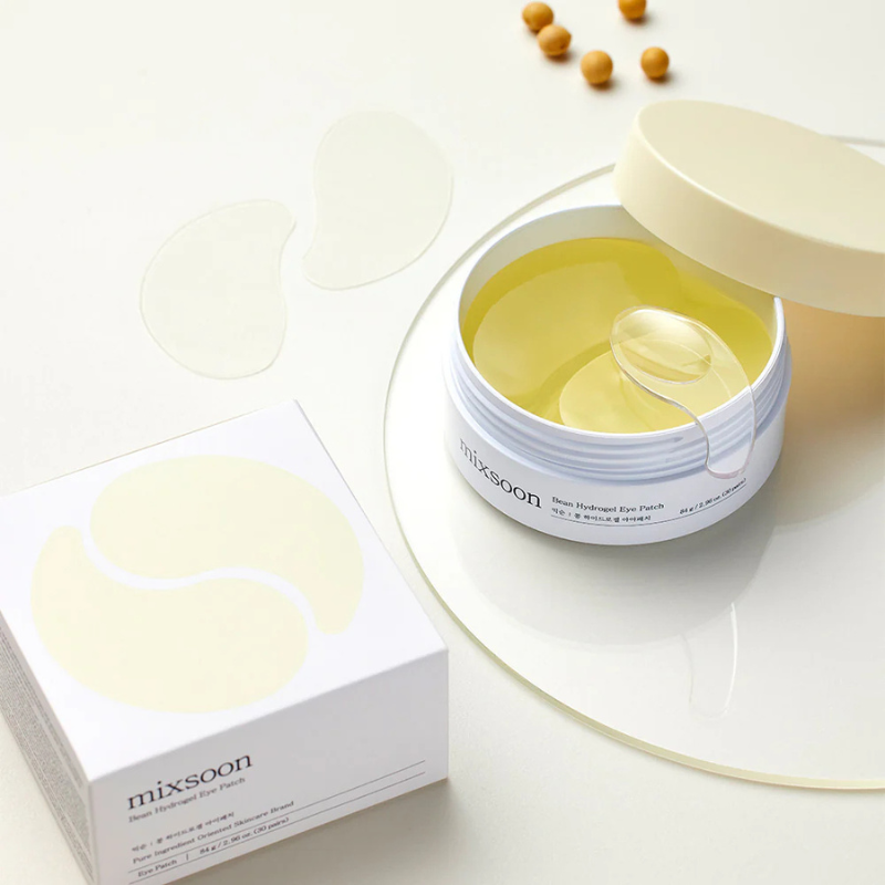 MIXSOON Bean Hydrogel Eye Patch | BONIIK Best Korean Beauty Skincare Makeup Store in Australia