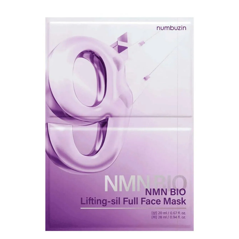 NUMBUZIN No.9 NAD Bio Lifting Full Cover Facial Mask | BONIIK Best Korean Beauty Skincare Makeup Store in Australia