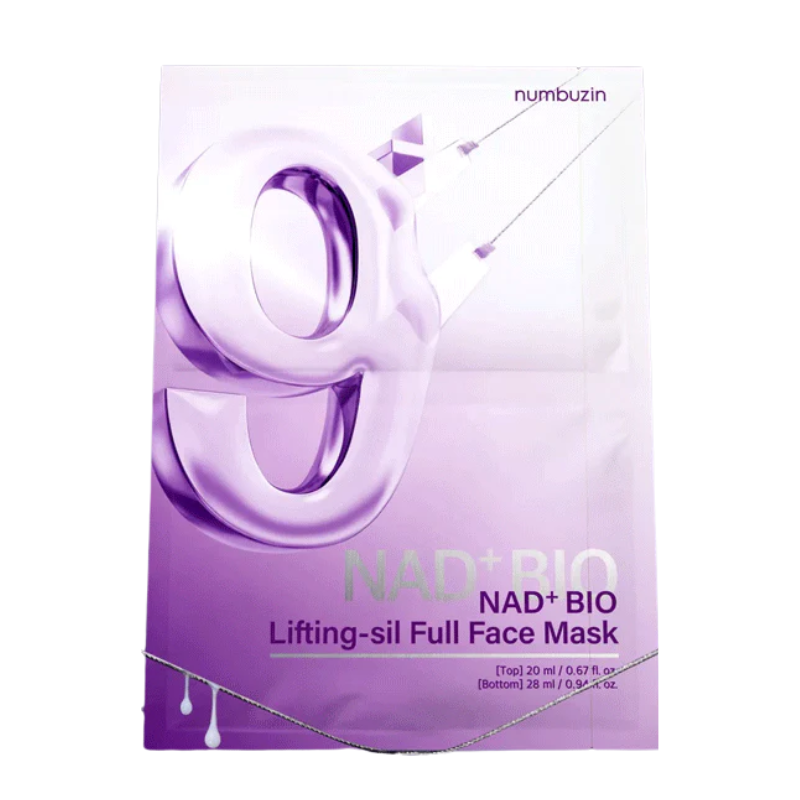 NUMBUZIN No.9 NAD Bio Lifting Full Cover Facial Mask | BONIIK Best Korean Beauty Skincare Makeup Store in Australia