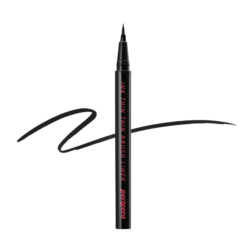 PERIPERA Ink Thin Thin Brush Liner Black Noir | BONIIK