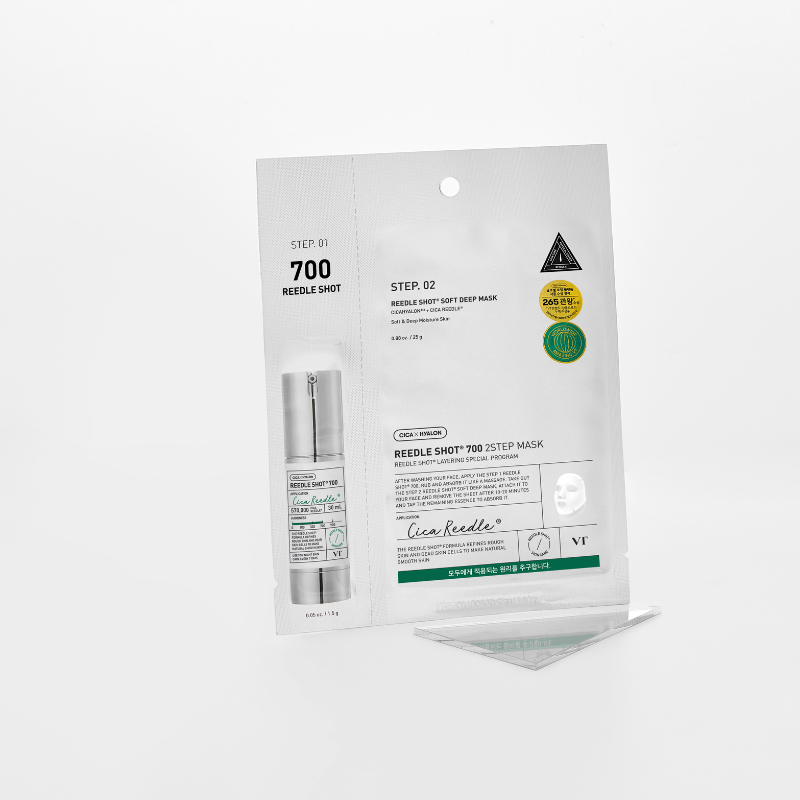 VT REEDLE SHOT 700 2-STEP MASK | BONIIK Best Korean Beauty Skincare Makeup Store in Australia