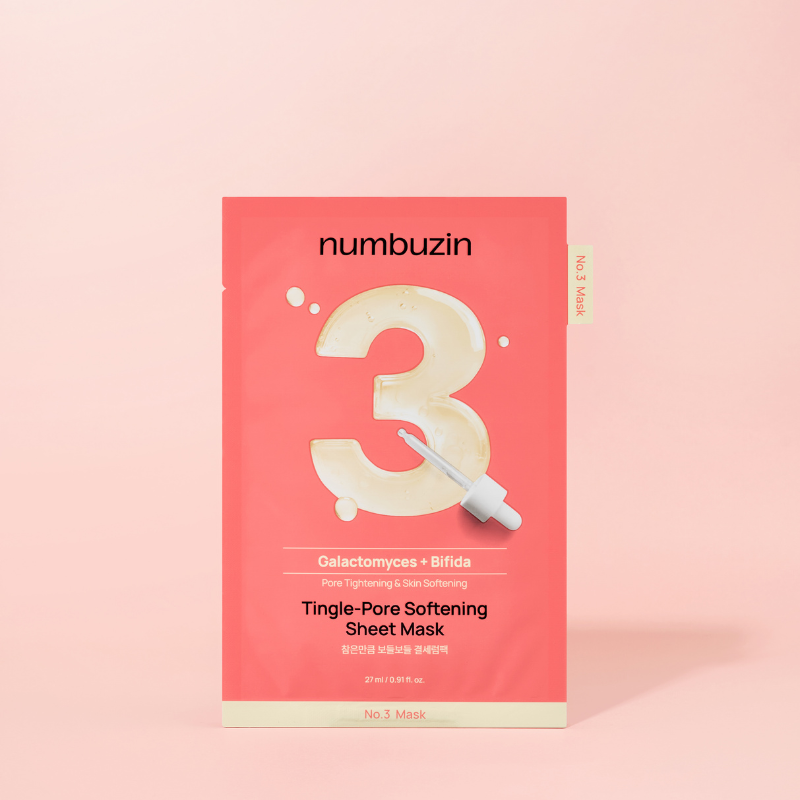 No.3 Tingle-Pore Softening Sheet Mask (5 pcs) Bundle