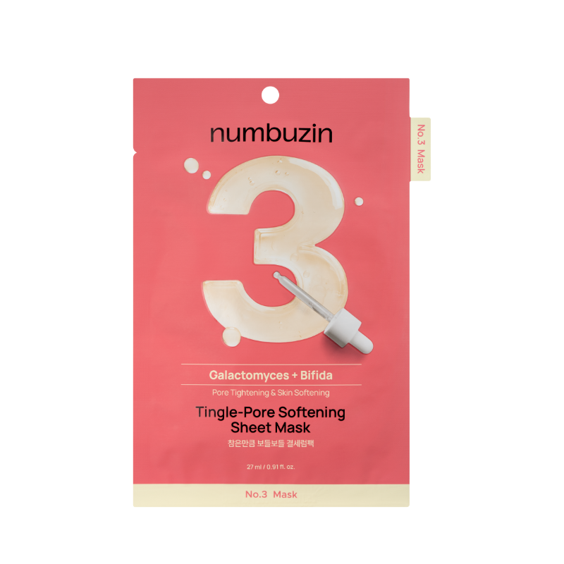 No.3 Tingle-Pore Softening Sheet Mask (5 pcs) Bundle