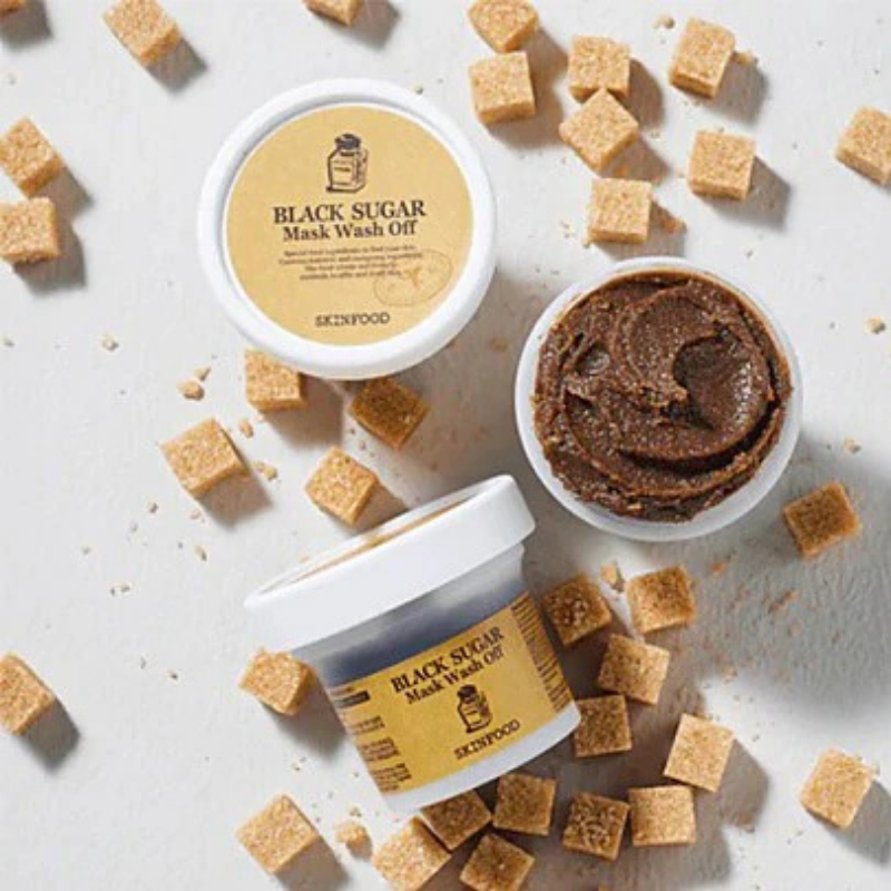SKINFOOD Black Sugar Mask Wash Off | BONIIK Best Korean Beauty Skincare Makeup Store in Australia