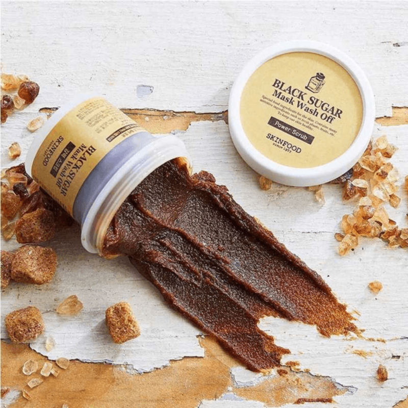 SKINFOOD Black Sugar Mask Wash Off | BONIIK Best Korean Beauty Skincare Makeup Store in Australia