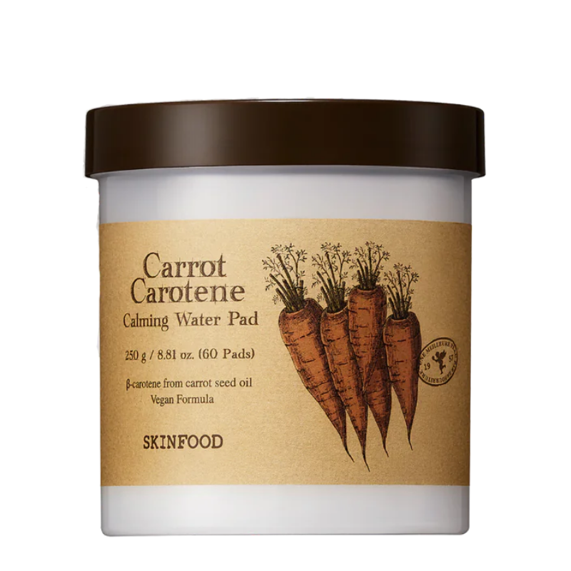 SKINFOOD Carrot Carotene Calming Water Pad | BONIIK Best Korean Beauty Skincare Makeup Store in Australia