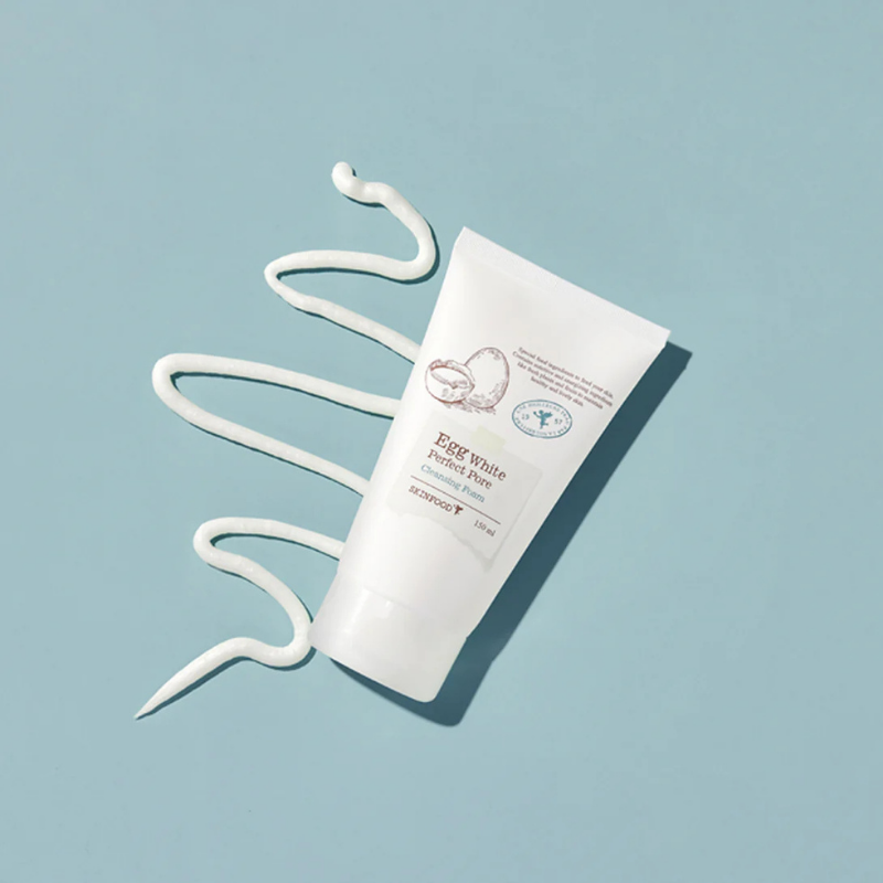 SKINFOOD Egg White Perfect Pore Cleansing Foam | BONIIK Best Korean Beauty Skincare Makeup Store in Australia